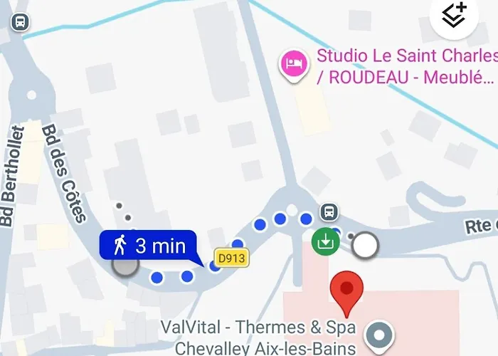 Apartment 2 Etoiles Proche Thermes Avec Parking *